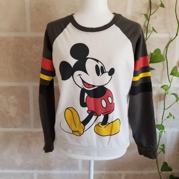 Disney Mickey Mouse Baseball Tee Women's Medium - Picture 1 of 14